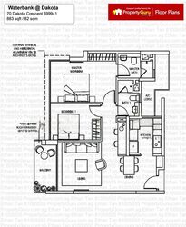 Waterbank at Dakota (D14), Condominium #481045841